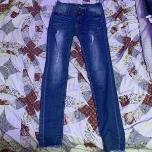 Blue Skinny Jeans